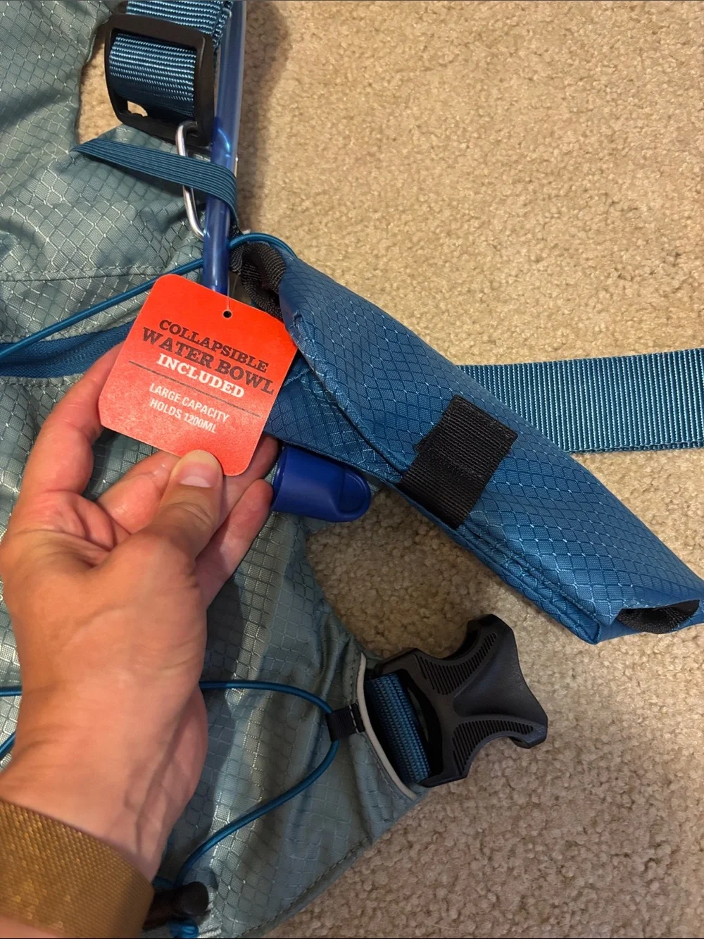 Arcadia Trail Water Bladder Harness NWT Size Large
